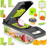 🥒 TurboCutter Cortador de Verduras | Multiusos 12 Cortes