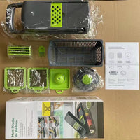 🥒 TurboCutter Cortador de Verduras | Multiusos 12 Cortes