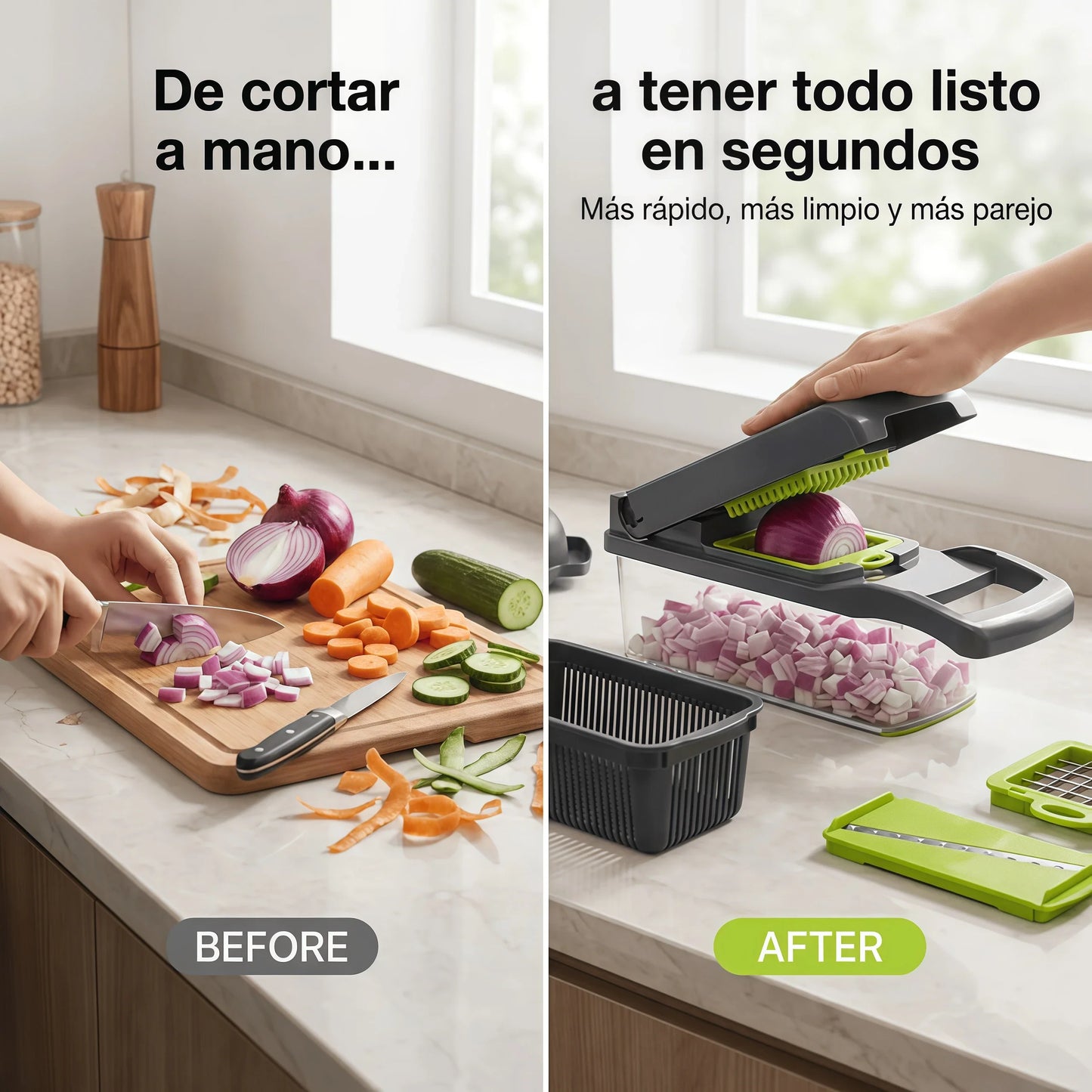 🥒 TurboCutter Cortador de Verduras