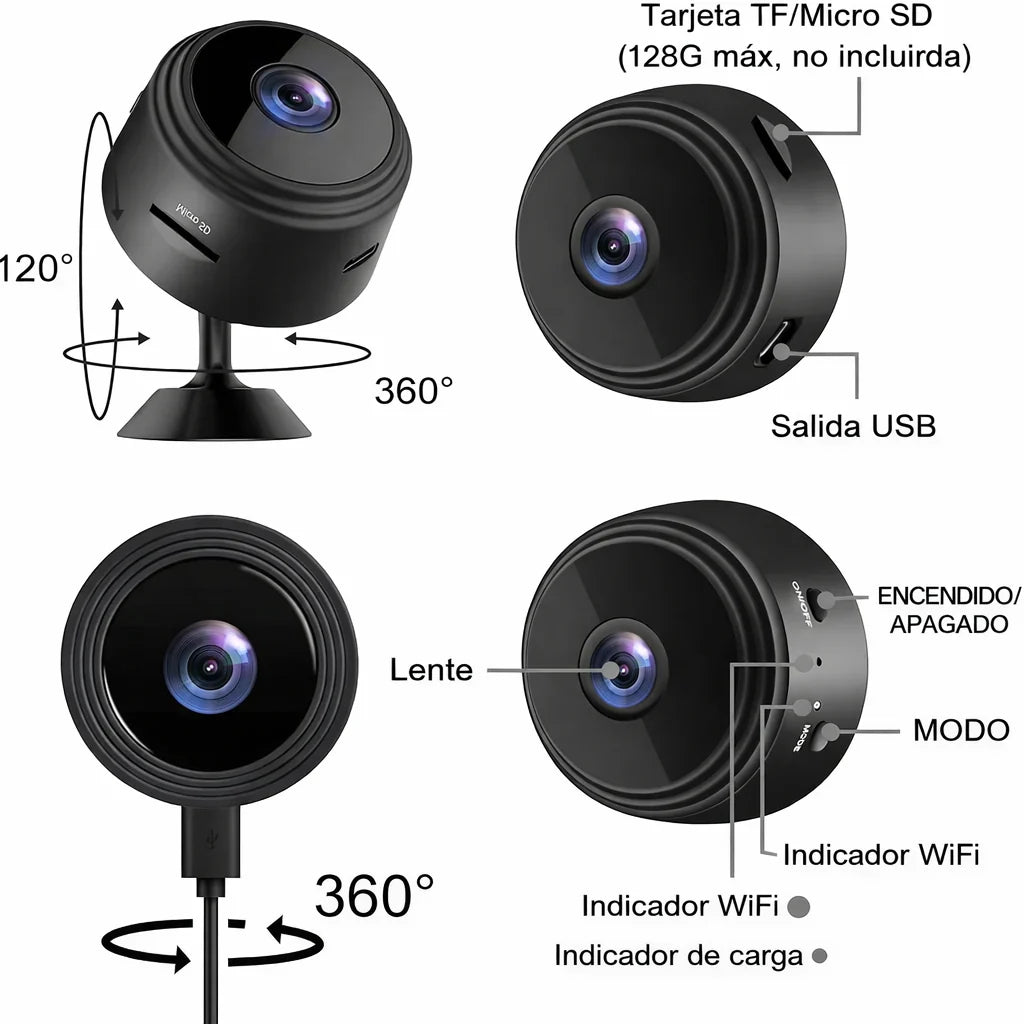 🎥 Mini Cam VIGIA NEX 1080