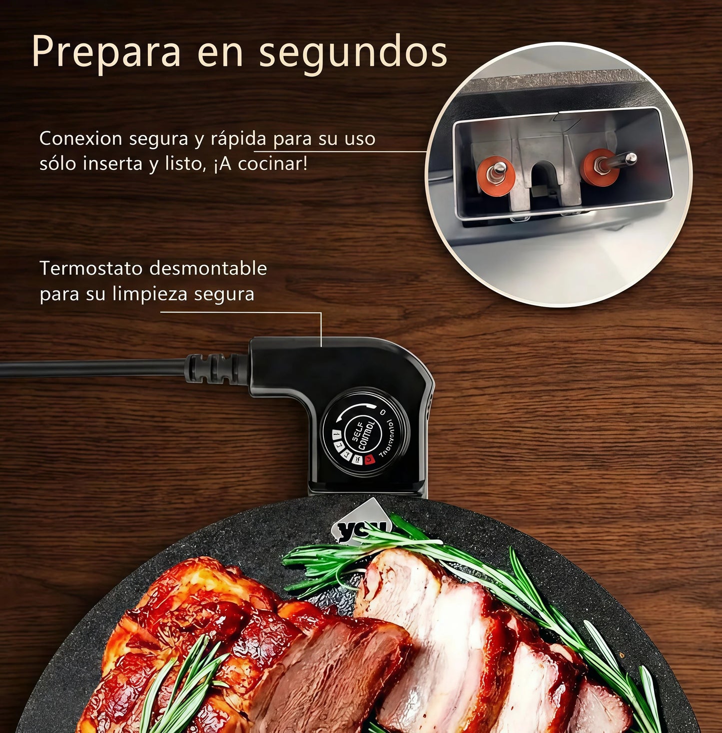 🔥 MAXGRILL CHEFMASTER™ Plancha Eléctrica