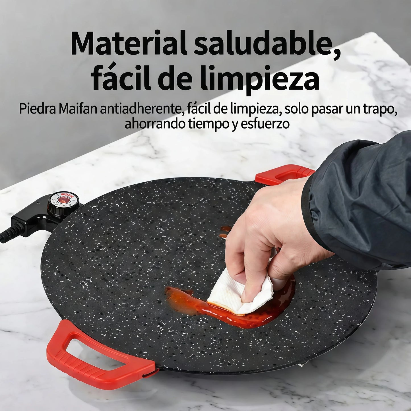 🔥 MAXGRILL CHEFMASTER™ Plancha Eléctrica
