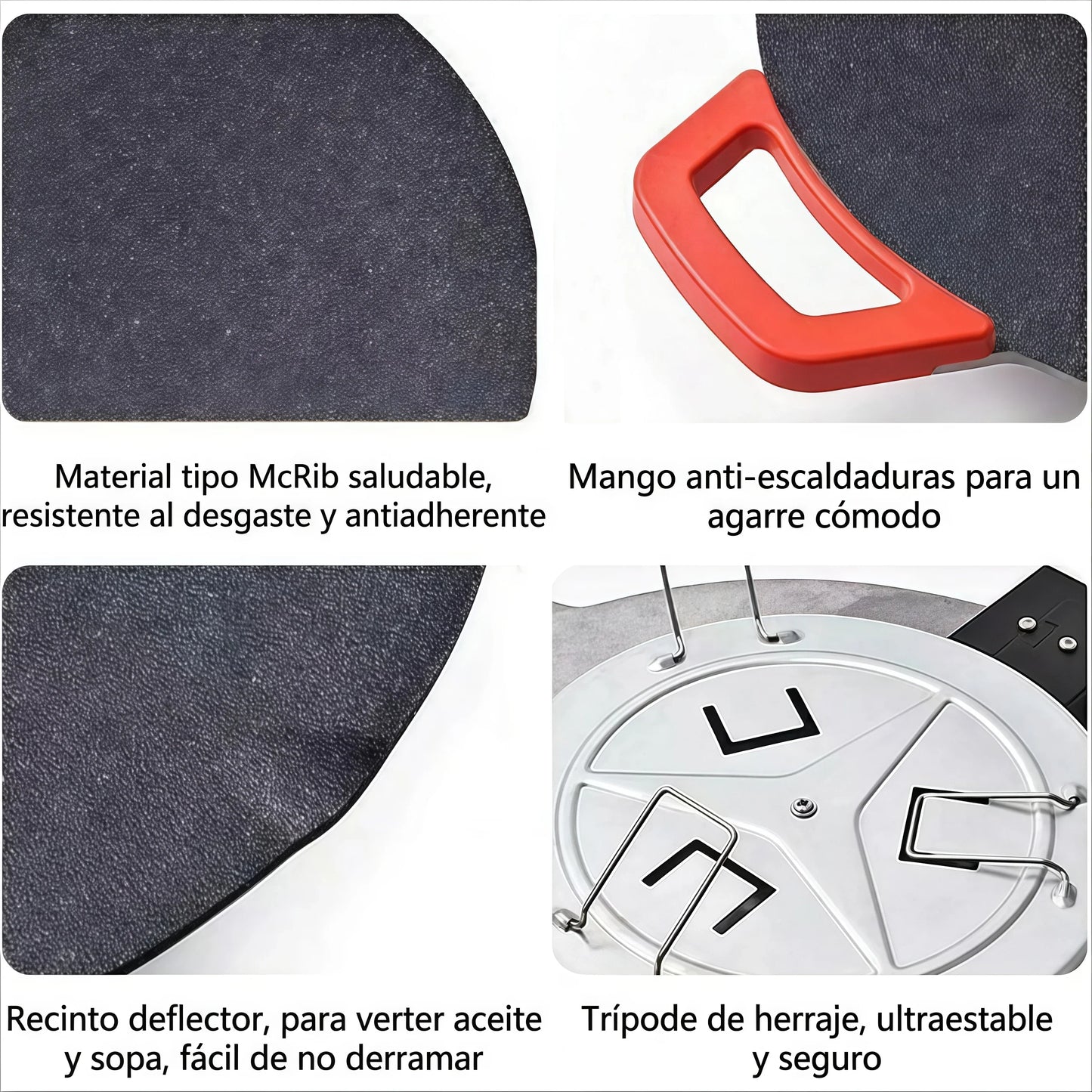 🔥 MAXGRILL CHEFMASTER™ Plancha Eléctrica
