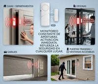 🚨 AlertGuard™ | Alarma Antirrobo para Puertas y Ventanas