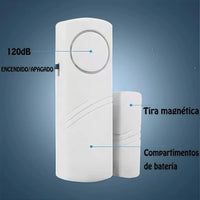 🚨 AlertGuard™ | Alarma Antirrobo para Puertas y Ventanas