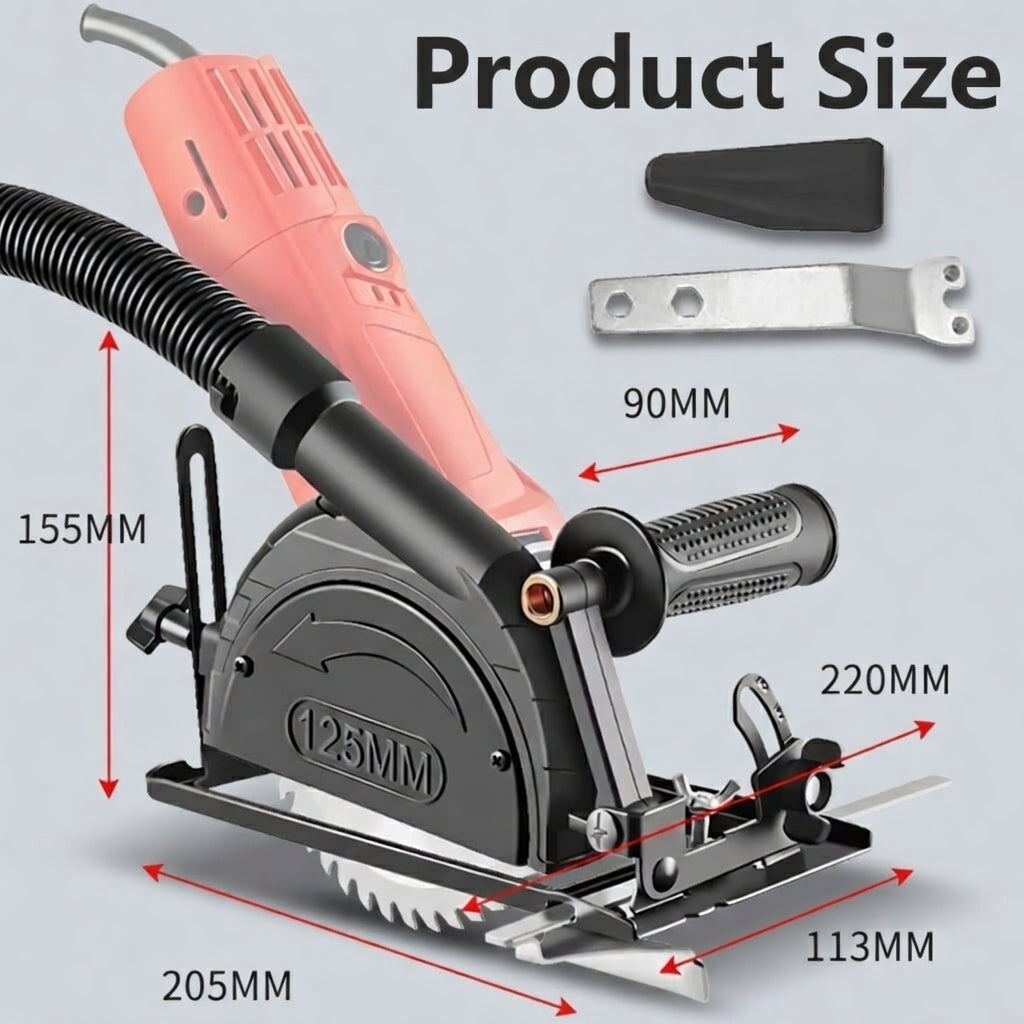 🌀 MultiGrand45® VORTEX CUT 45 || Amoladora Angular