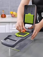 🥒 TurboCutter Cortador de Verduras | Multiusos 12 Cortes